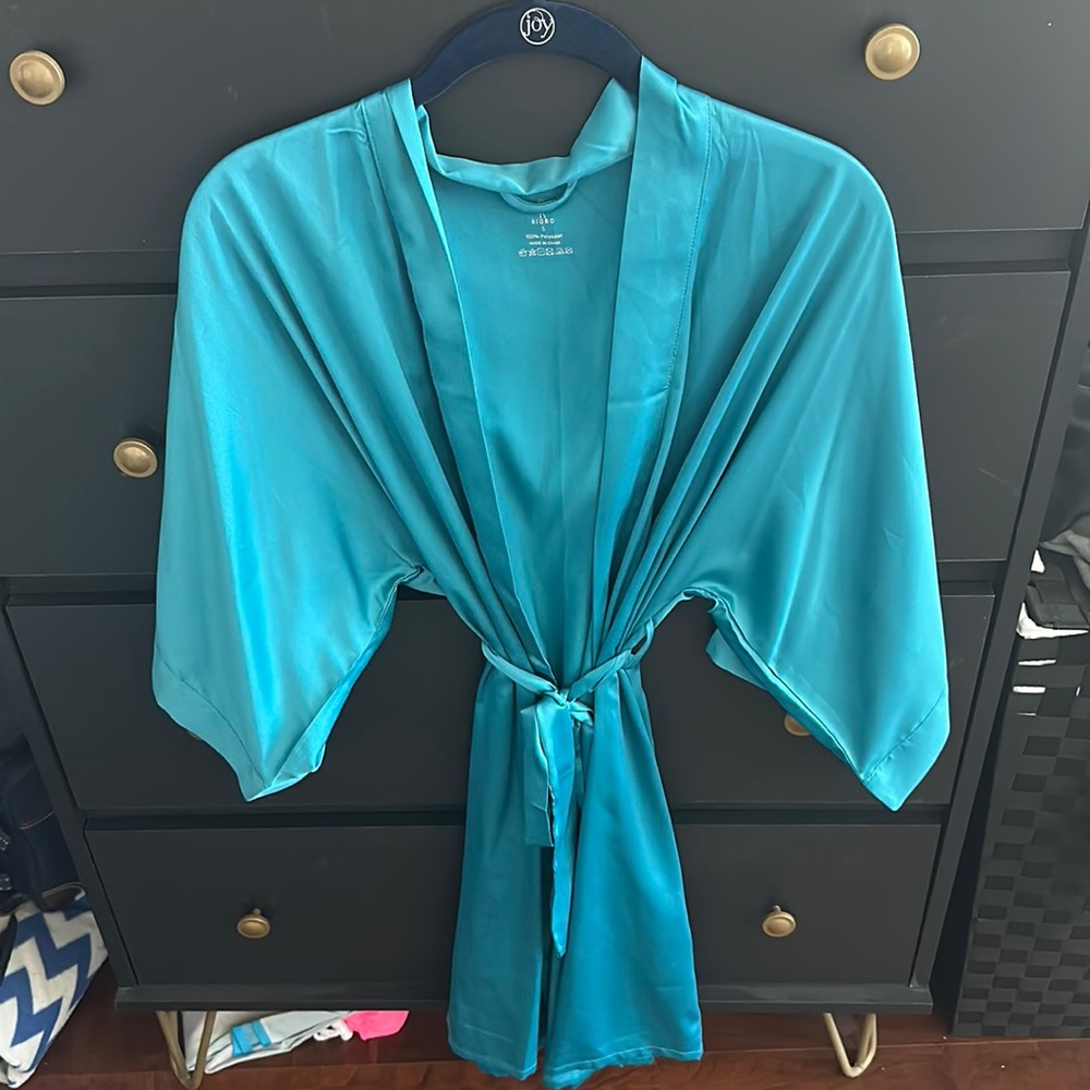 Blue kimono
